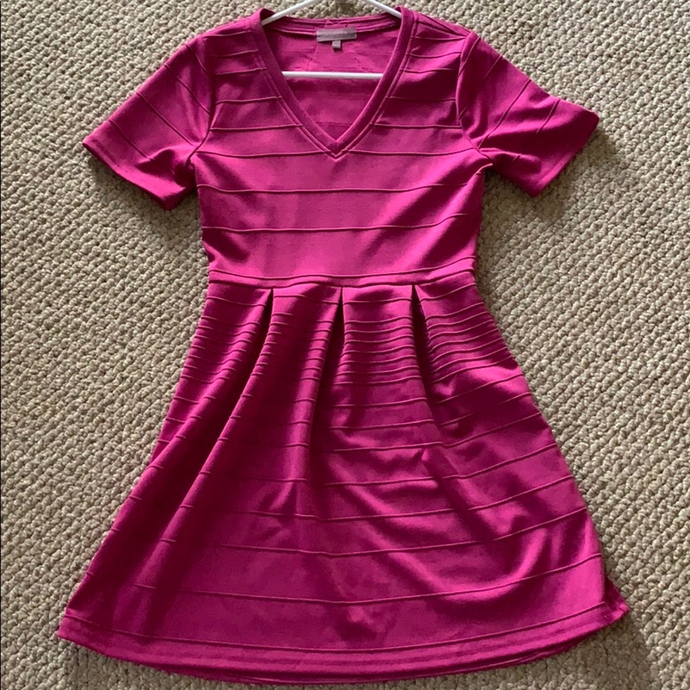 Purple dress